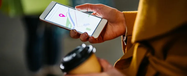 calling an uber from cellphone