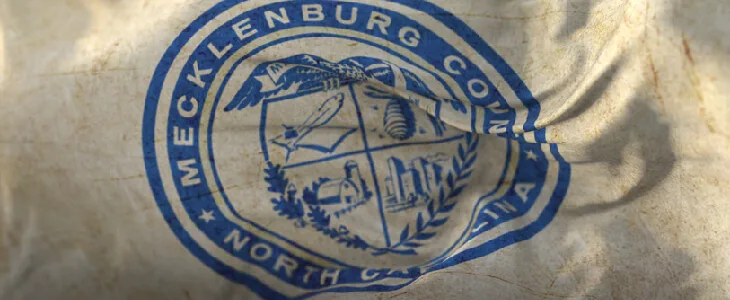 Mecklenburg County police flag